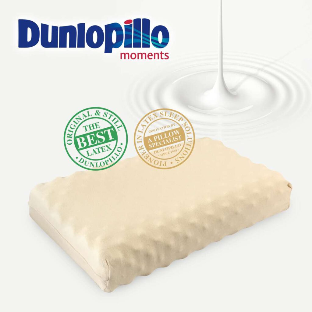 SleepWell Pillow (Rolled Pack) Dunlopillo eStore