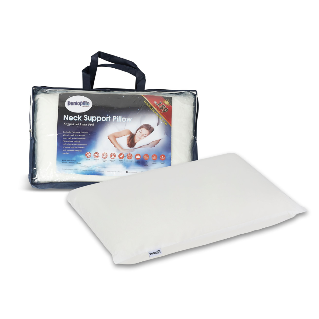 Neck Support Latex Feel Pillow Dunlopillo eStore