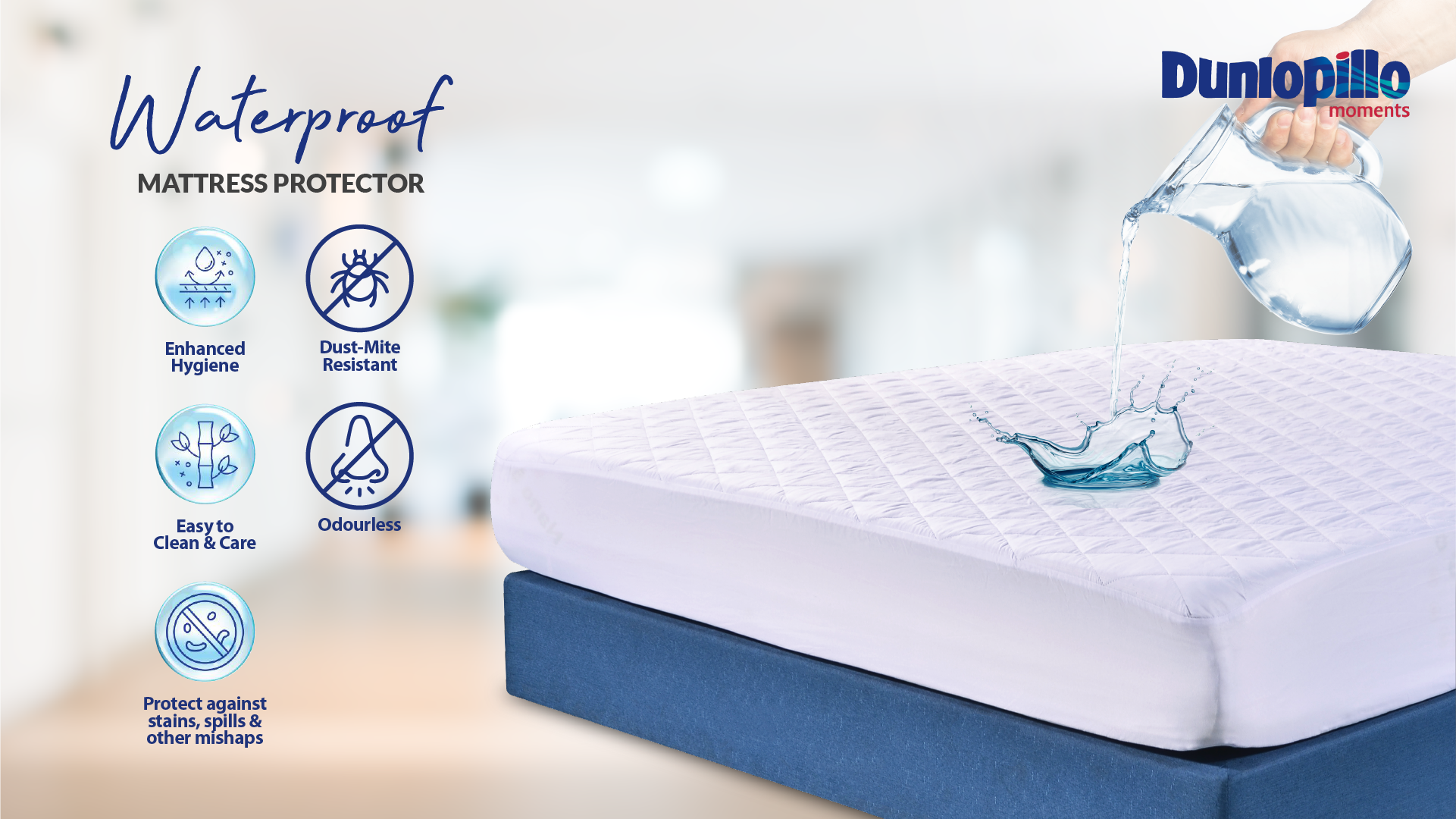 WaterProof Mattress Protector Dunlopillo eStore
