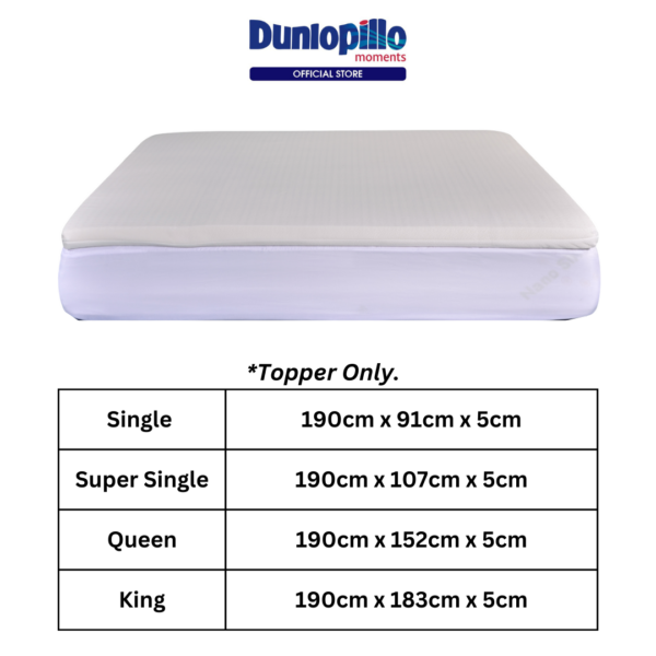 Natural Latex Topper Dunlopillo eStore